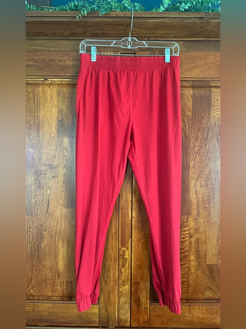 ZYIA Red Joggers